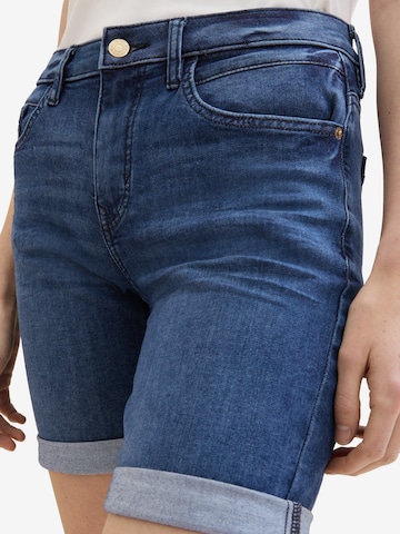 TOM TAILOR גזרת סלים ג'ינס 'Alexa' בכחול
