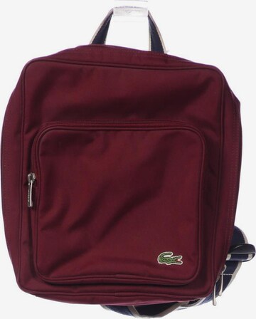 LACOSTE Backpack in One size in Red: front