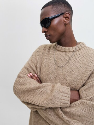 JACK & JONES Свитер 'JCOKIDD' в Бежевый