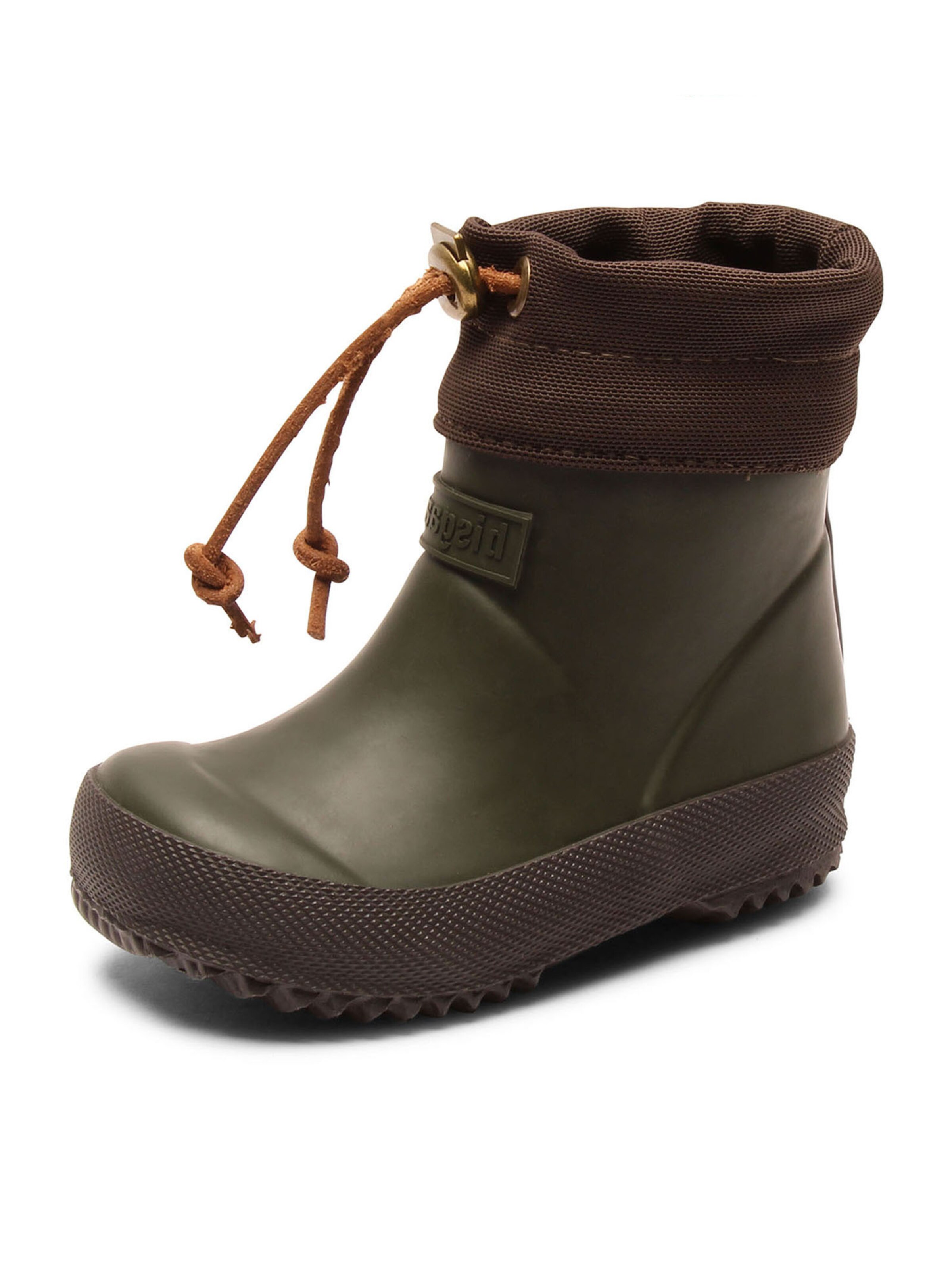 BISGAARD Rubber Boots in Green: front