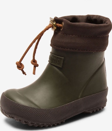 BISGAARD Rubber Boots in Green: front