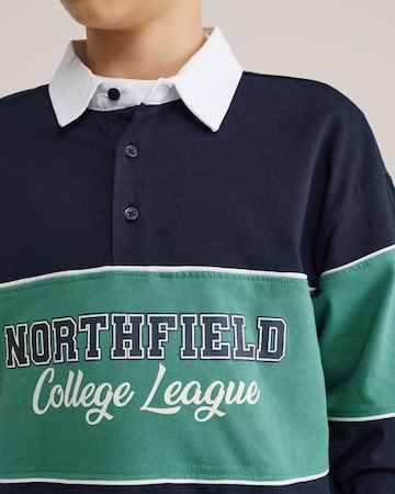 T-Shirt WE Fashion en bleu