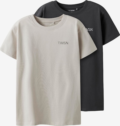 Marškinėliai iš TWO SOON, spalva – pilka / juoda / balta, Prekių apžvalga