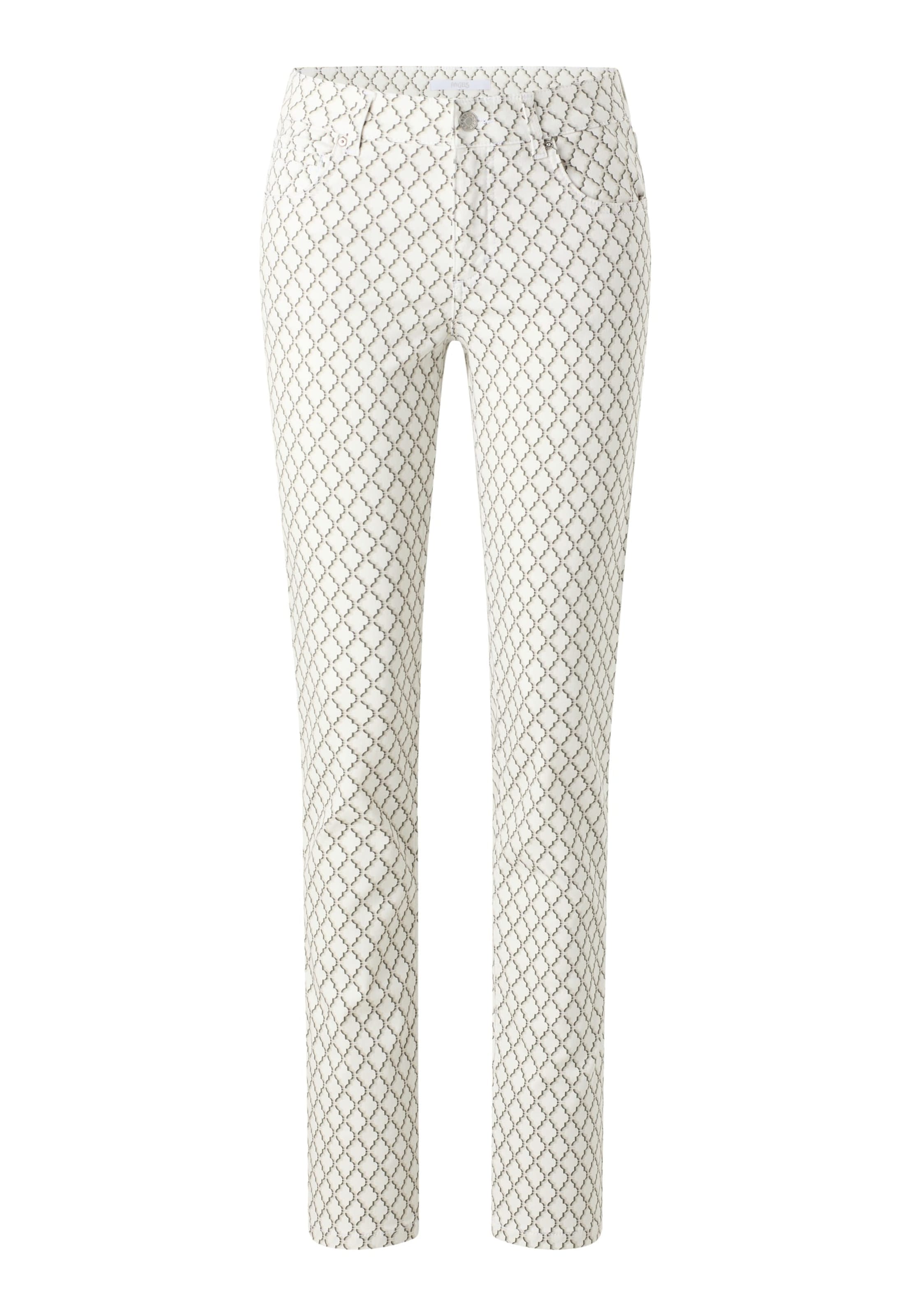 Angels Regular Pants 'Cici' in Beige: front