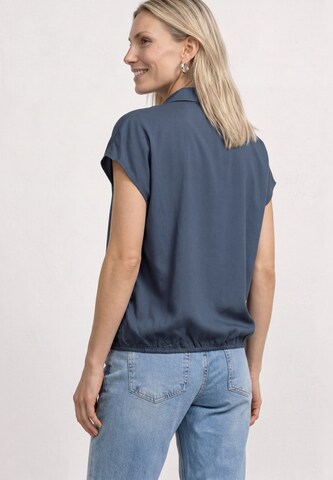 STREET ONE Bluse in Blau