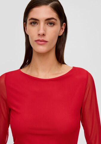 s.Oliver BLACK LABEL Shirt in Red