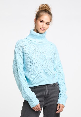 IZIA - Pullover em azul: frente