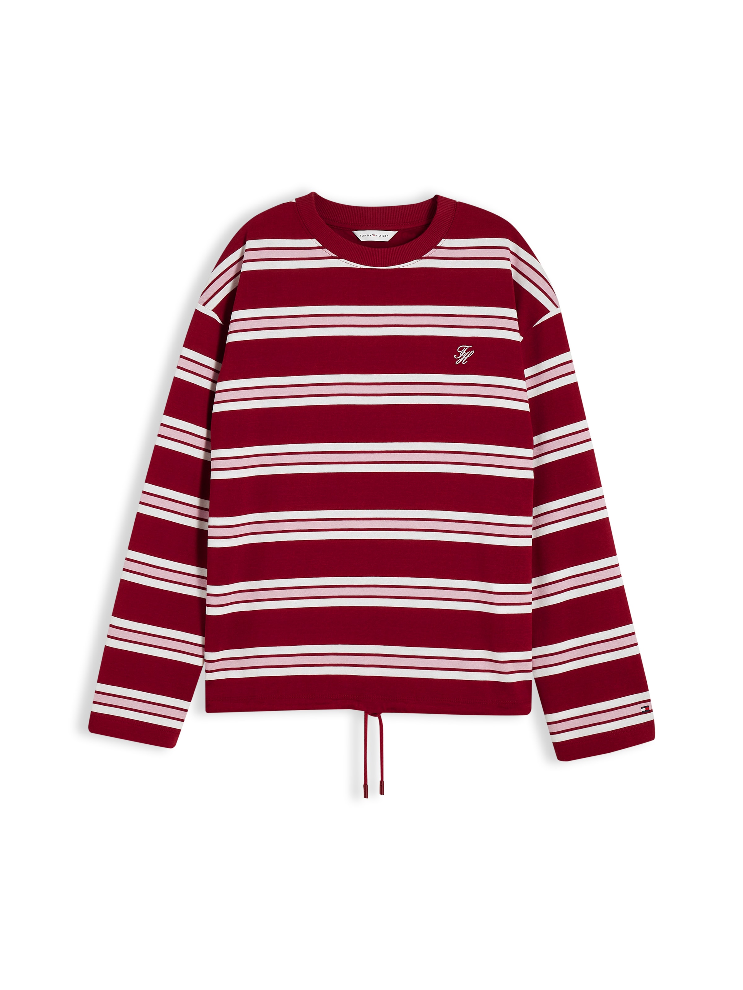 Maglietta di TOMMY HILFIGER in rosso: frontale