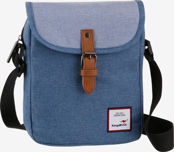 KangaROOS Crossbody Bag in Blue: front