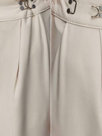 Wide Leg Pantalon à pince MixRay en beige