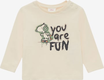 s.Oliver Shirt in Beige: Vorderseite