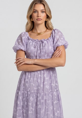 Robe faina en violet