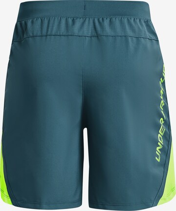 Regular Pantalon de sport 'Launch 7' UNDER ARMOUR en bleu