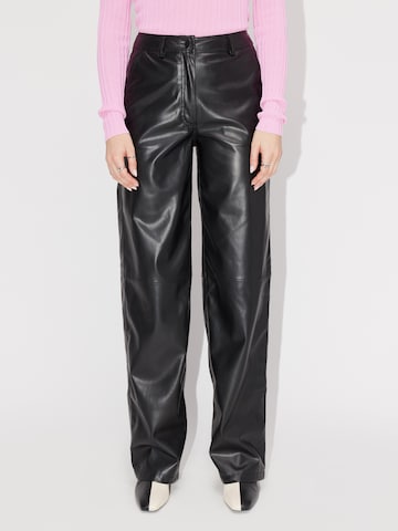 LeGer by Lena Gercke Boot cut Trousers 'Raven' in Black: front