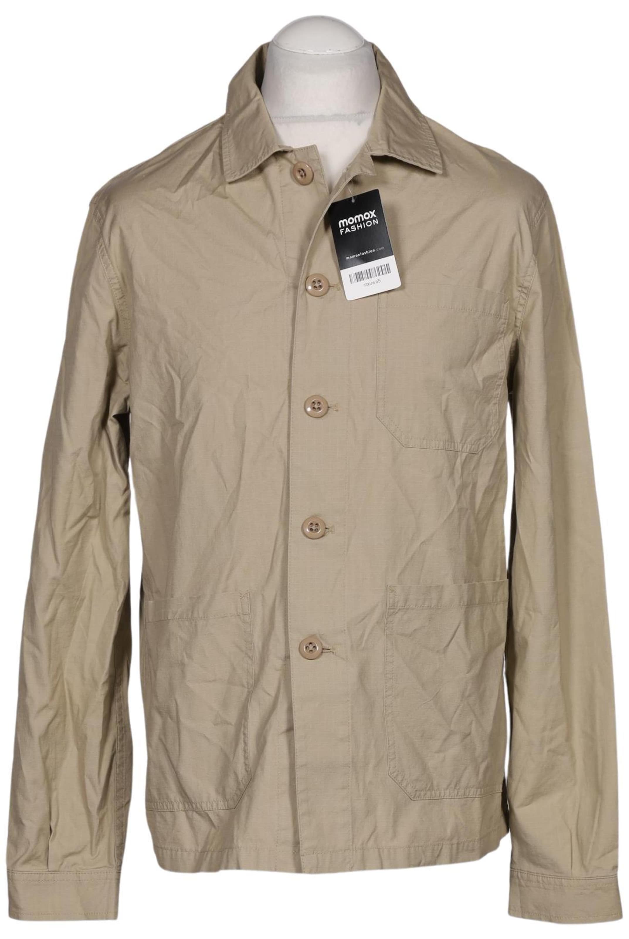 MANGO MAN Hemd M in Beige: Vorderseite