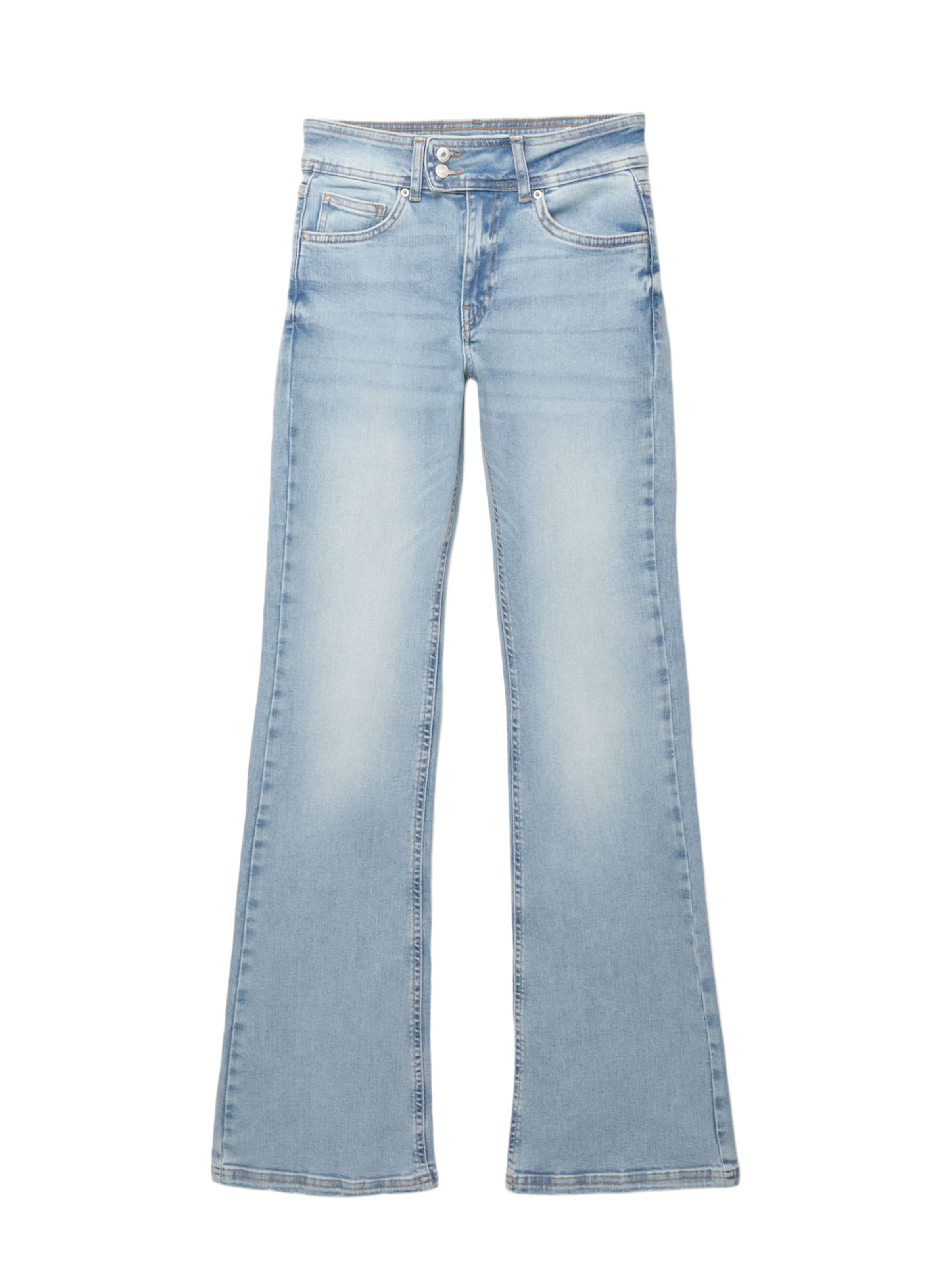 Pull&Bear Flared Farmer - kék: elől