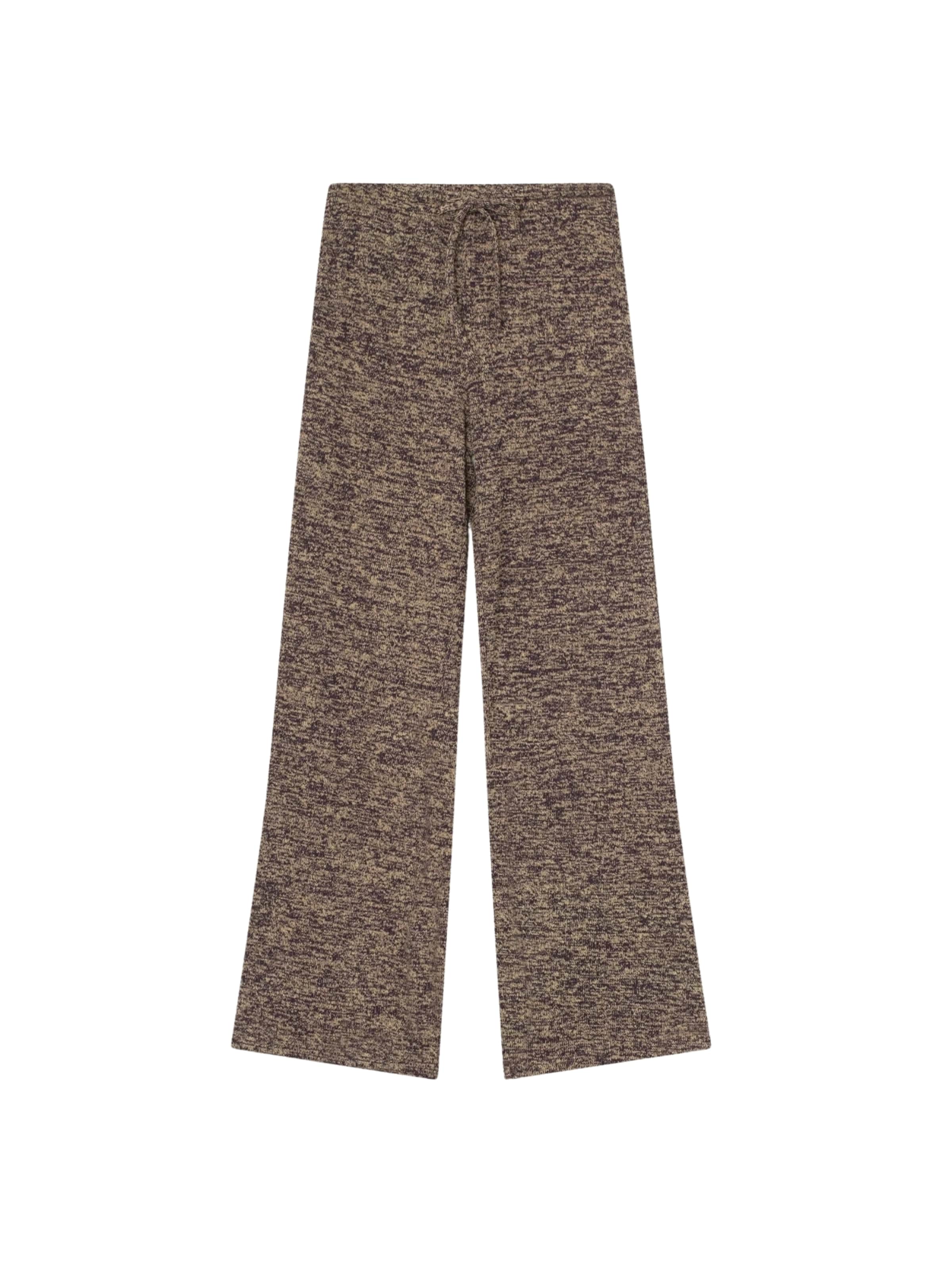 Résumé Flared Hose 'Cholé' in Braun: Vorderseite