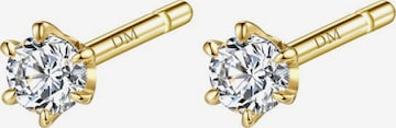 Dear Me - Pendientes 'Spark Diamond' en oro: frente