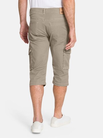 PIONEER Slim fit Cargo Pants 'Carlo' in Beige