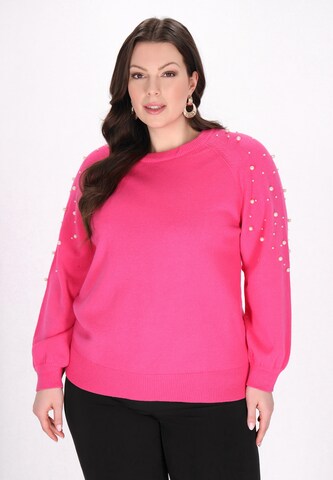 faina Sweater in Pink: front
