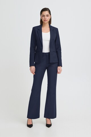 Regular Pantalon Pulz en bleu