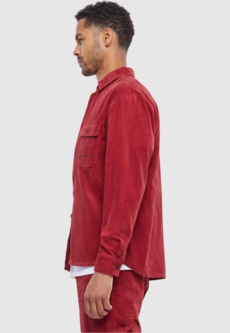 Karl Kani Regular fit Button Up Shirt in Red