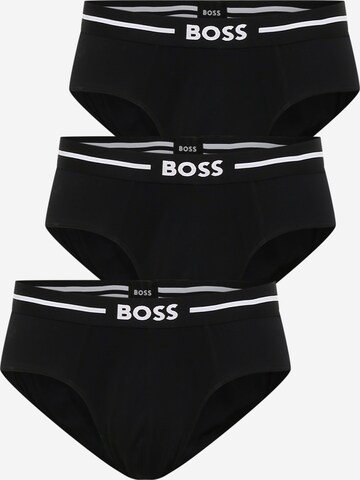 Slip 'Bold' BOSS en noir : devant