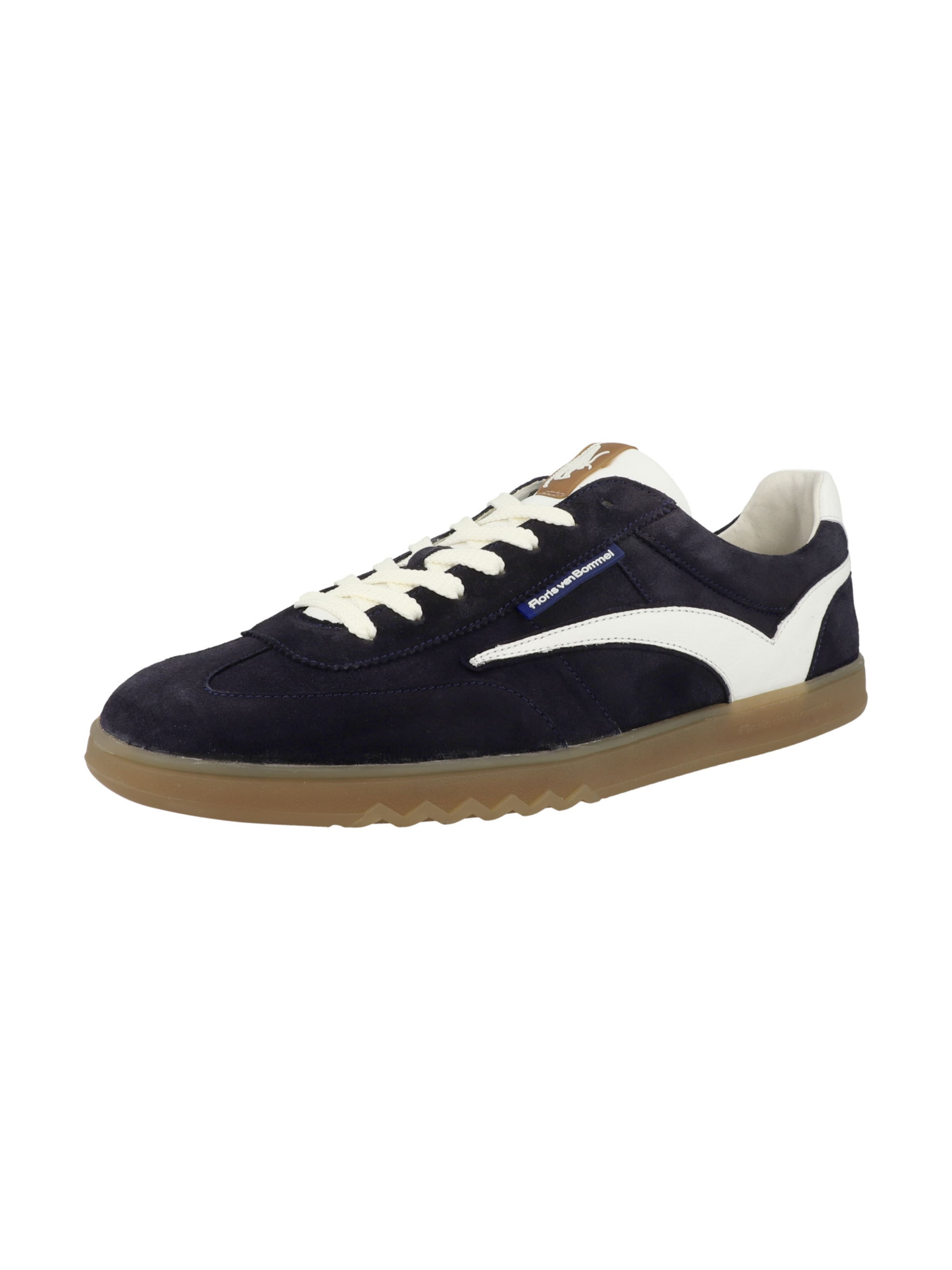 Sneaker bassa 'De Zaler 01.05' di Floris van Bommel in blu: frontale