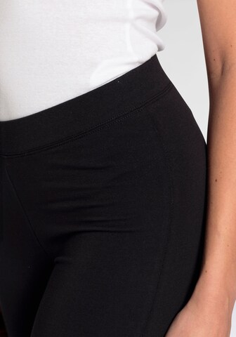 FLASHLIGHTS Boot cut Pants in Black