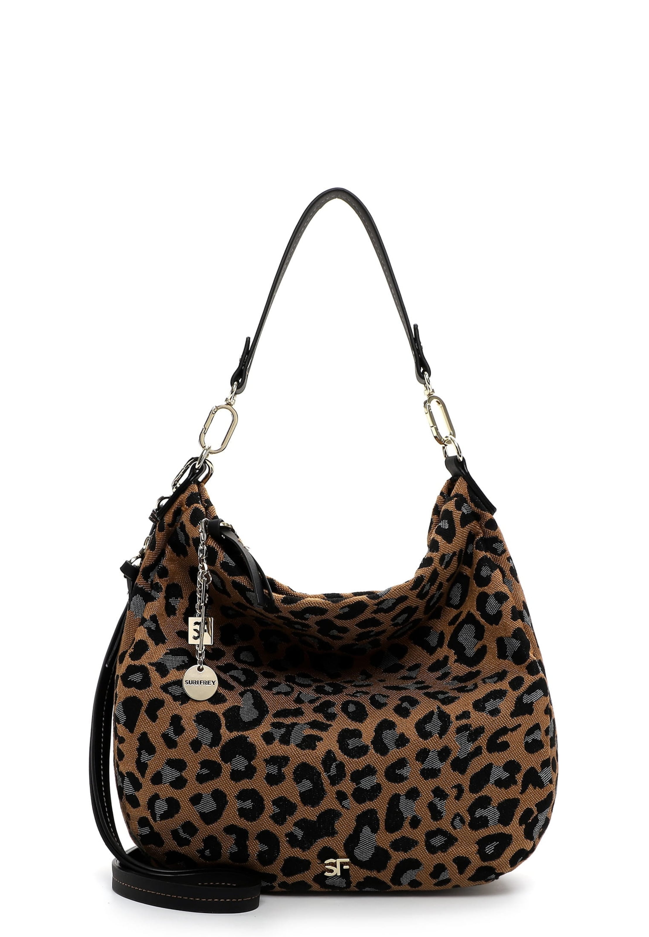 Suri Frey Pouch ' SFY Tammy ' in Brown: front