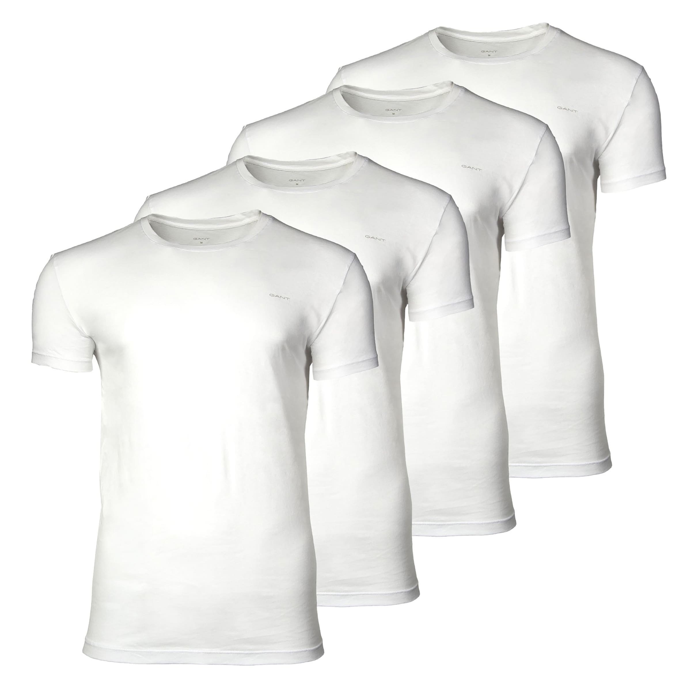 GANT Tričko – bílá: přední strana