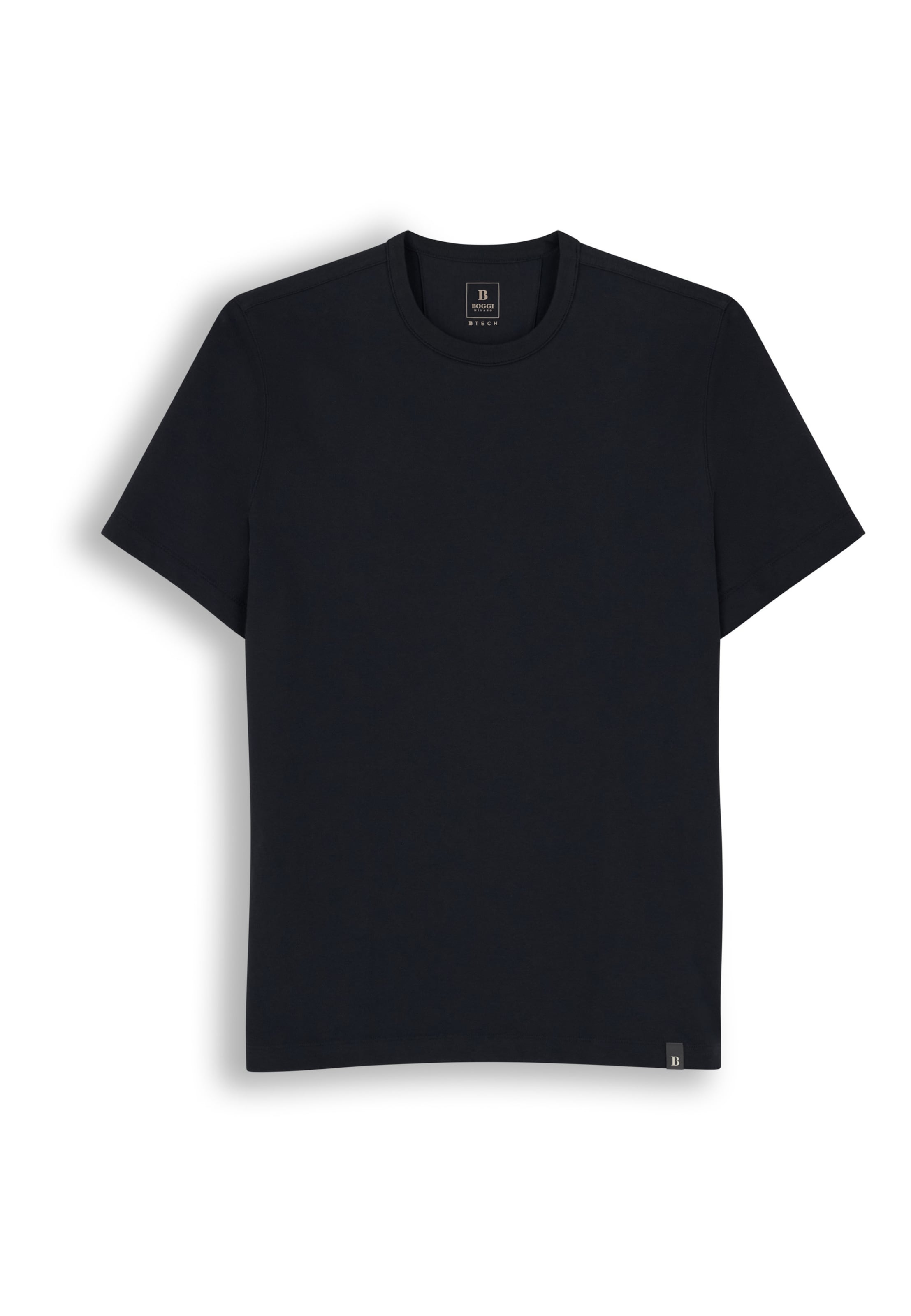 Boggi Milano Shirt in Schwarz: Vorderseite
