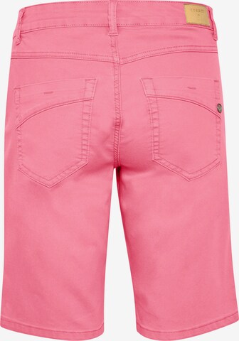 Cream Regular Shorts 'Lina' in Pink