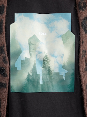 BOSS Póló 'Te_Cover' - fekete