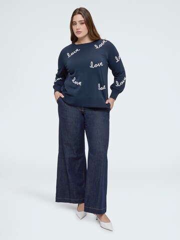 Pull-over Fiorella Rubino en bleu