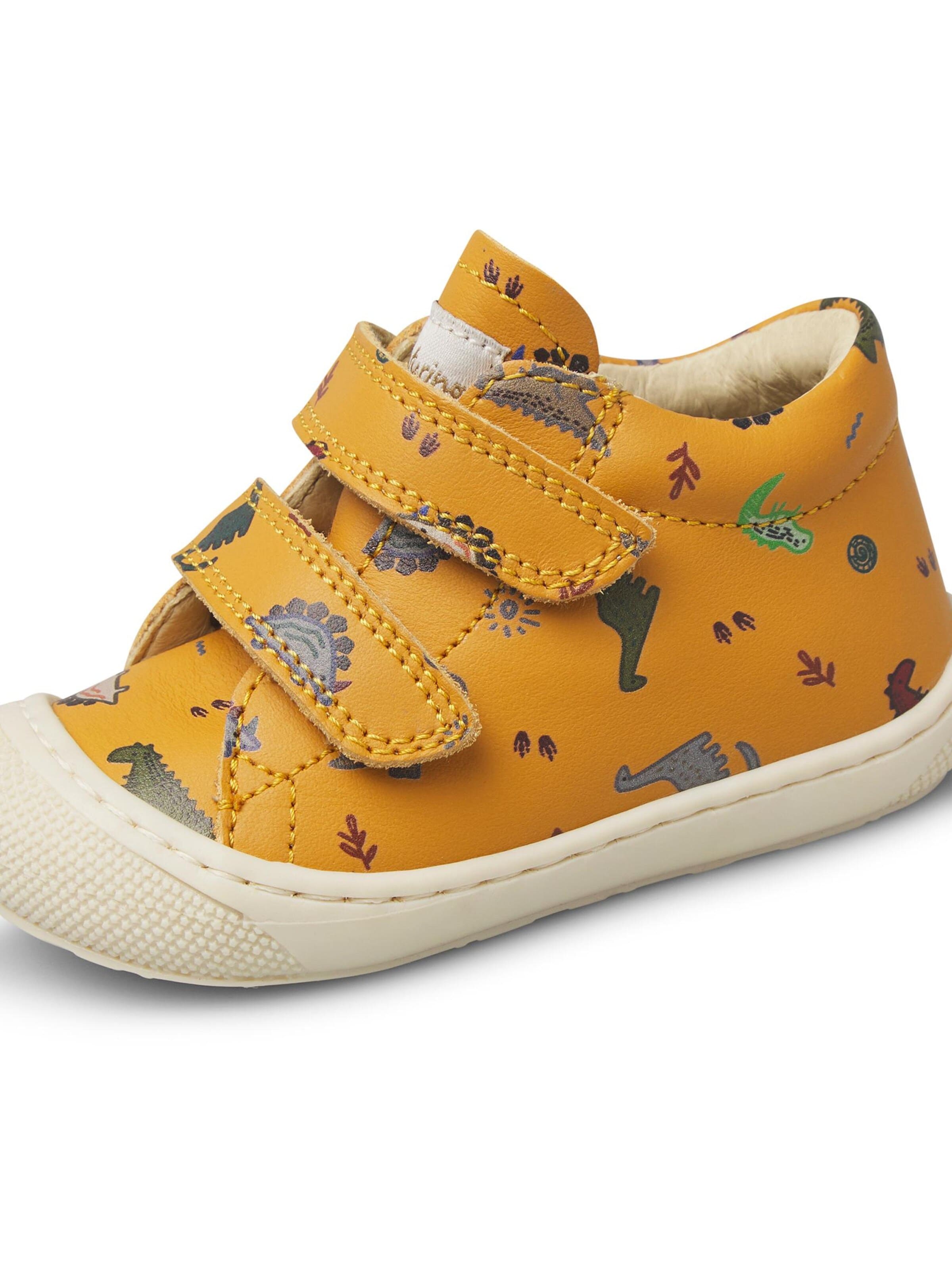 NATURINO Flats 'COCOON VL' in Yellow: front