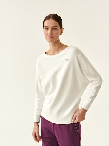 TATUUM Sweatshirt 'Tati' in Wit: voorkant