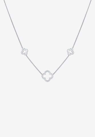 ELLI Necklace 'Kleeblatt' in Silver