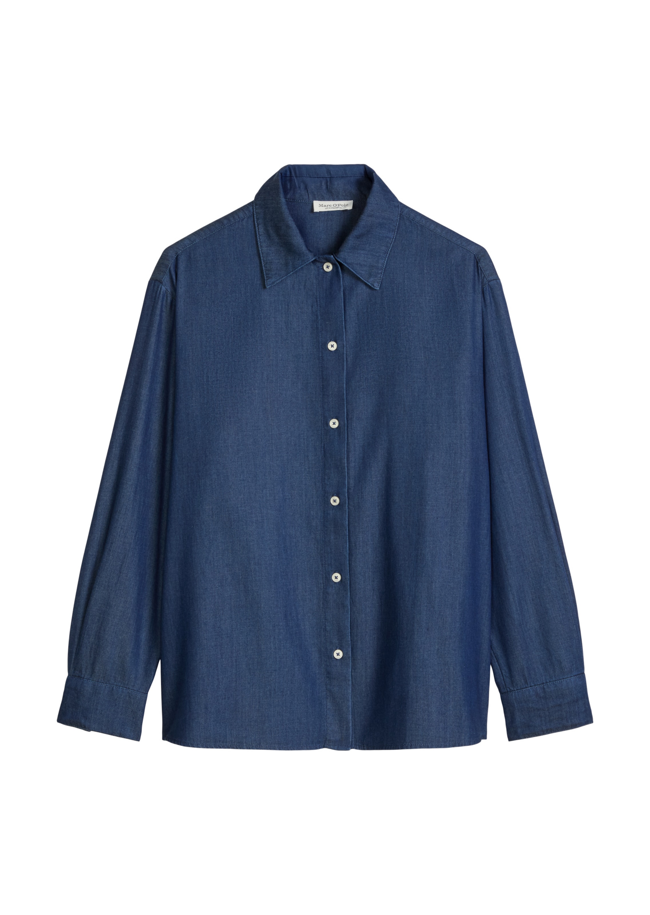 Chemisier Marc O'Polo en bleu : devant