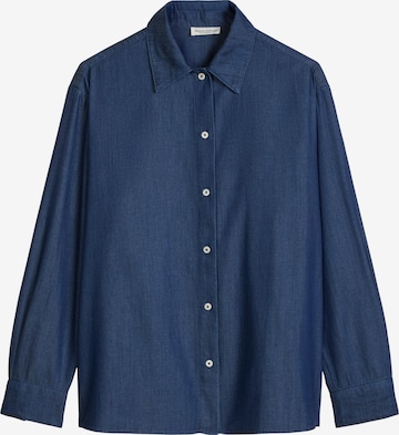 Chemisier Marc O'Polo en bleu : devant