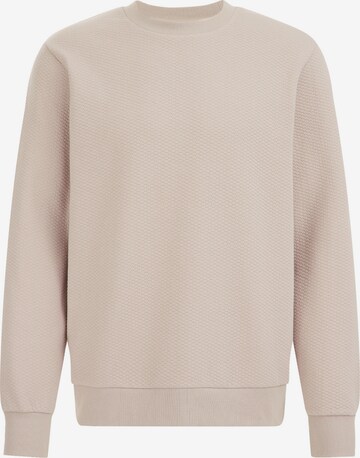 WE Fashion Sweatshirt in Beige: predná strana