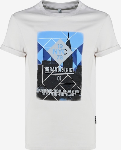 BLUE EFFECT T-Shirt 'URBANDISTRICT' in mischfarben / weiß, Produktansicht