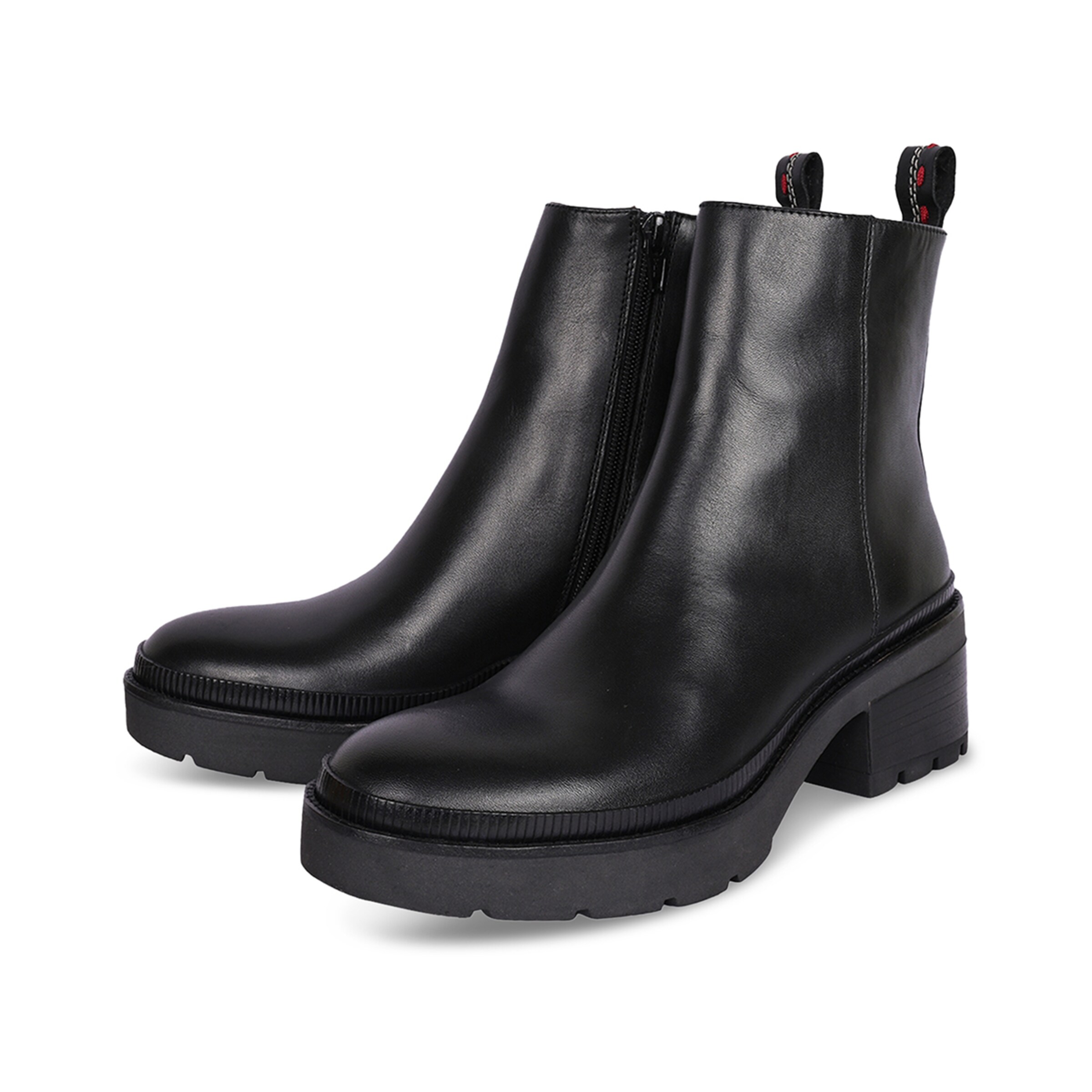 Crickit Enkellaarsjes 'Nerina' in Zwart