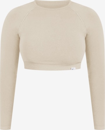 Smilodox Shirt 'Bethy' in Beige: front