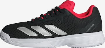 ADIDAS PERFORMANCE Sportschuh 'Courtflash' in Schwarz: Vorderseite