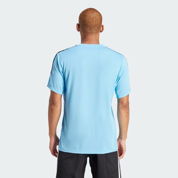 ADIDAS PERFORMANCE Functioneel shirt 'Train Essentials 3-Stripes' in Blauw