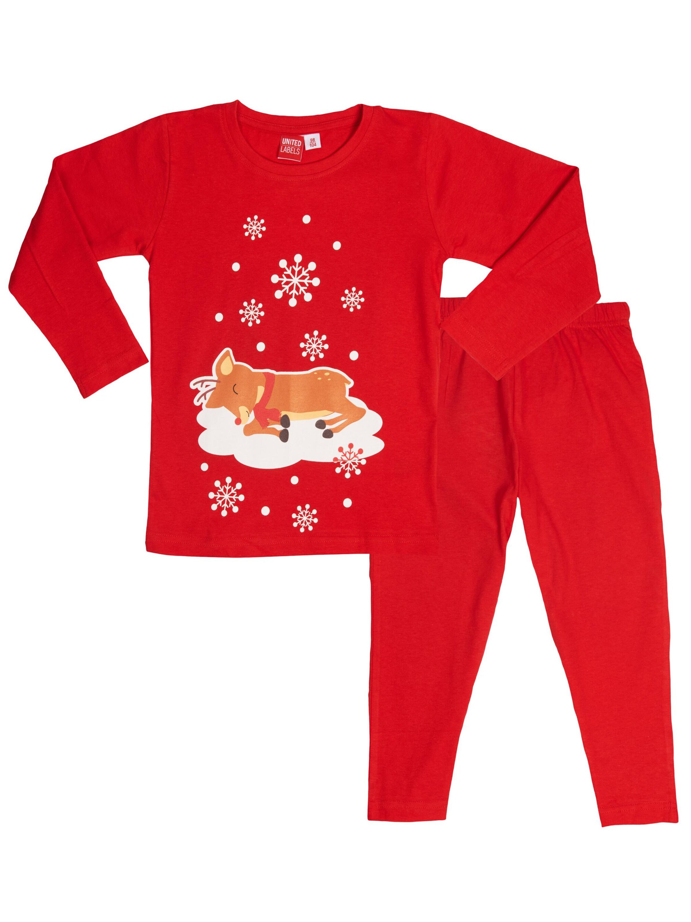 United Labels Pajamas 'Rentier' in Red