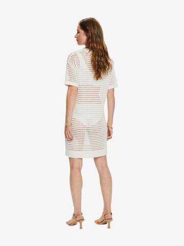 ESPRIT Knitted dress in White