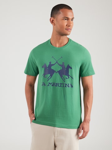 La Martina Bluser & t-shirts i grøn: forside