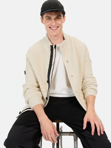 CAMEL ACTIVE Knit Cardigan in Beige